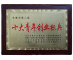 十大青年创业标兵